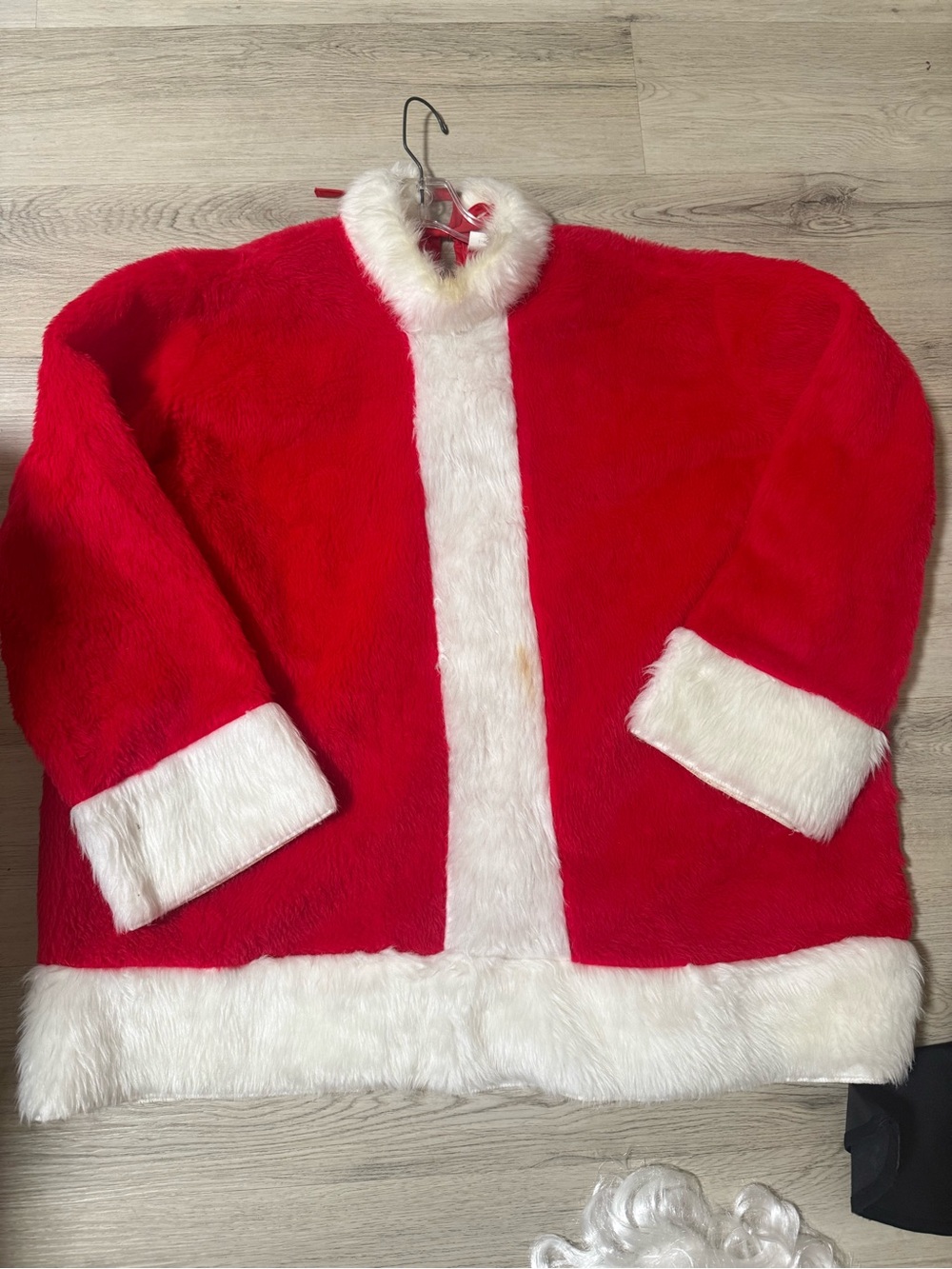 Vintage Rubies Santa Claus Costume & Accessories Men’s Size M/L Plush Set Outfit